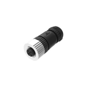 Conector M12 recto 4 pines M12 hembra, PB-M12A-04P-FF-SL7001, Degson