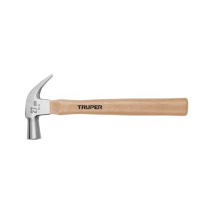 Martillo 14 oz. cabeza cónica 27mm curva madera 13", 10560, MAC-27, Truper