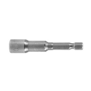 Dados magnéticos hexagonales 5/16" (8mm) largo 65mm acero al cromo, 12942/PUDE-9031, Truper