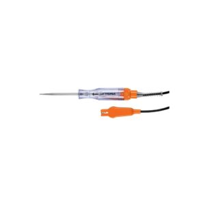 Probadores piloto corriente directa 14 cm con caimán, ideal para circuitos 12V, 13987, PROCO-14X, Truper