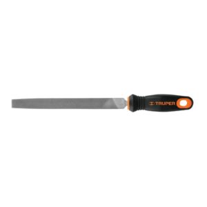 Lima plana bastarda 8" con mango doble inyección, 15311, LPB-8T, Truper