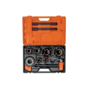 Juego de 9 tarrajas para tubo de 1/2 a 2", 13071, TA-851, Truper