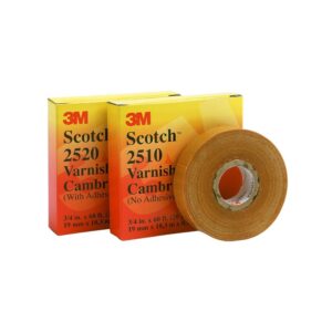 Cinta cambric sin adhesivo 19mmx18.3m, 2510, 3M