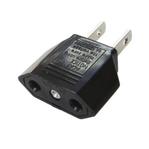 Adaptador enchufe espiga plana, OP-601-B1, Opalux