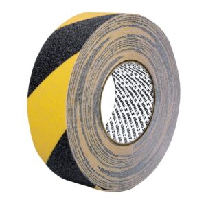 Rollo cinta antiderrapante amarilla/ negra x 18m con abrasivo, CIA-218P, 101449, truper