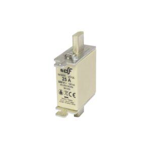 Fusible NH000 25A Gg 500V indicador superior, 381030NH000, Df Electric