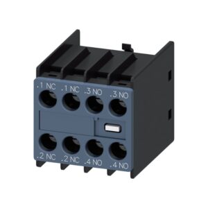 Block Contacto Auxiliar Frontal 2NA+2NC P/ S00-S3, 3RH2911-1HA22