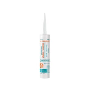 Silicona Sellador Blanco para baños y cocinas, 280 mL, 18566, SIL-100BCB