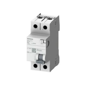 Interruptor diferencial 2P 25A 230VAC 30mA Tipo AC Siemens Sentron 5SV5312-0