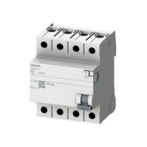 Interruptor Diferencial 4P 25A 400VAC 30mA Tipo AC Sentron, 5SV5342-0, Siemens
