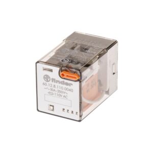 Rele Enchufable 8 Pines;(110vac) 10a-250vac (Circular) Dpdt, 60.12.8.110.0040