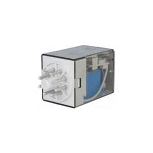 Rele Enchufable 8 Pines;(12vdc) 10a-250vac (Circular) Dpdt, 60.12.9.012.0040