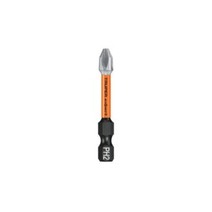 Juego de 5 puntas de impacto phillips #2 X2” PH2, 100820, PUDE-1202I, Truper