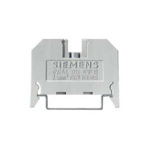 Bornera de conexión 2.5mm riel din color gris, 8WA1 011-1DF11, Siemens