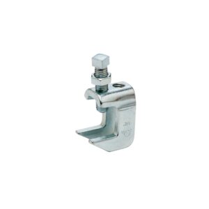 Abrazadera para viga 3/8" c/perno material zincado, ABR-VG-038-Z-RSV
