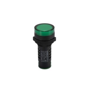 Luz Piloto Led Verde 22mm 24VAC/DC, AD116-22D, GQELE