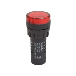 Luz Piloto Led Rojo 22mm 24VAC/DC, AD116-22D
