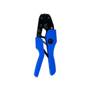 Alicate prensa terminal tubular (0.5-6mm) trapezoide zupper c/azul, AN-04WFL, Agra tools