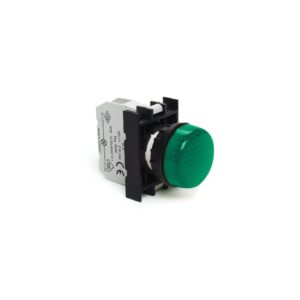 Luz piloto verde 100-230V AC/DC 22mm, B0Y0XY, Emas