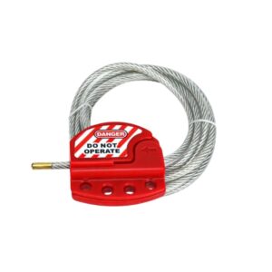 Bloqueo de Cable Ajustable de Acero Inoxidable 4mm X 1.8m, CL00001