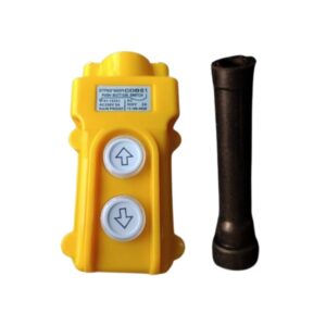 Interruptor de Botón de Alzamiento Arriba - Abajo de Grúa a Prueba de Lluvia 250VAC/5A - 500VAC/2A, COB-61