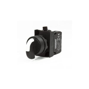 Selector 1-0-2, 22mm, 2NA, Línea Plástica, CP101S30, Emas