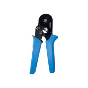 Prensa terminal tubular 0.5 - 6mm2 prensado estrella c/azul, HSC86-4, Agra tools