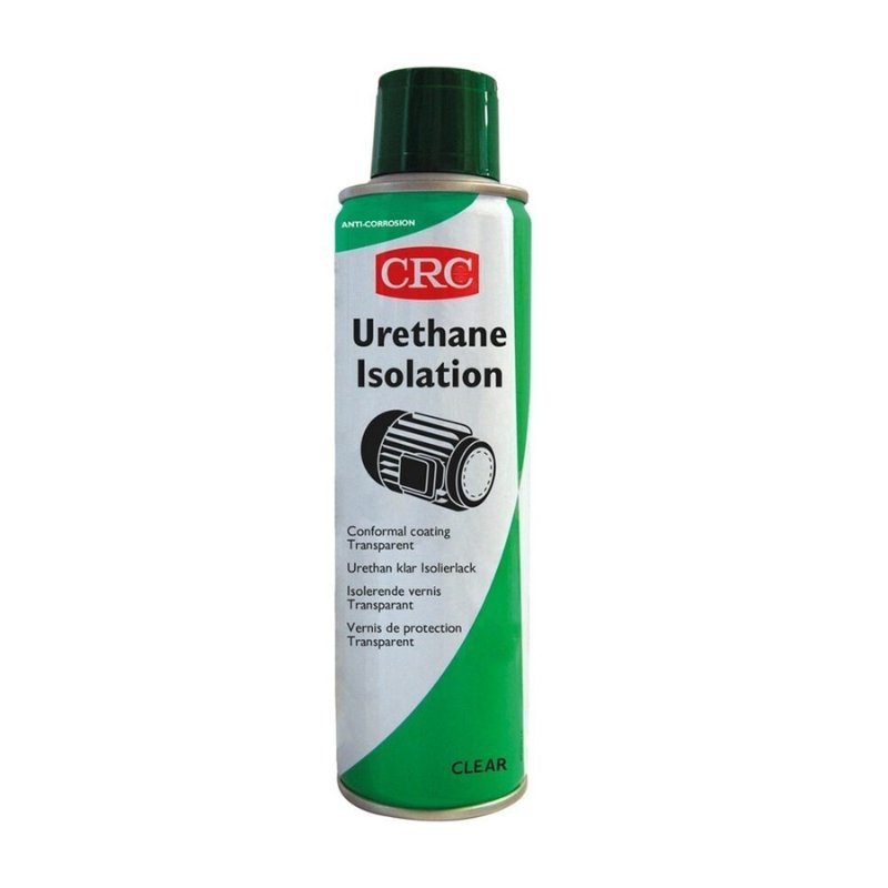 Spray barniz dieléctrico color verde 250ml, 32669, CRC