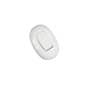 Interruptor simple para sobreponer oval 10A 250V, Breiker