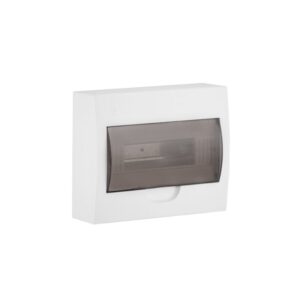 Tablero adosable PVC 12 polos riel din , KBA-010, KBA
