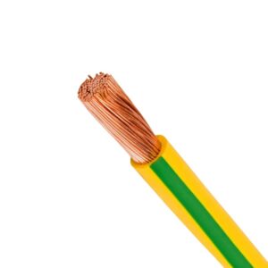 Conductor Eléctrico Unipolar LSOH 16mm Verde/Amarillo (Tierra) 450/750V
