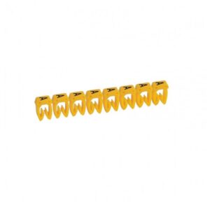 Marcador para Cable 14-12AWG (2.5-4mm) rollo x 1000 und letras, EC-1-A