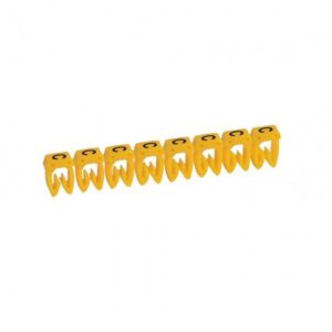 Marcador para Cable 14-12AWG (2.5-4mm) rollo x 1000 und letras, EC-1-C