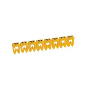 Marcador para Cable 14-12AWG (2.5-4mm) rollo x 1000 und letras, EC-1-D