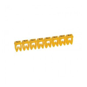 Marcador para Cable 14-12AWG (2.5-4mm) rollo x 1000 und letras, EC-1-J