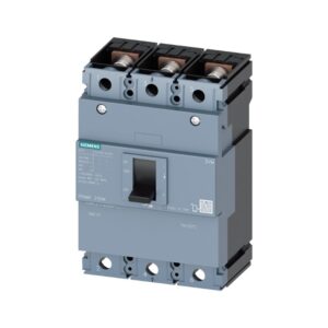 Interruptor Aut Caja Mold 3P Fijo 250A 36kA 415VAC Sentron, 3VM1225-4ED32-0AA0, Siemens