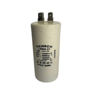 Condensador cerámico para motor 4 pines; capacitor permanente 30uF, CBB60-A3-30UF/450, Rainbow