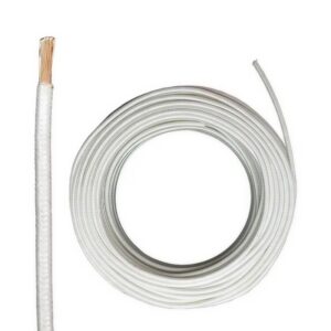 Cable conductor de alto voltaje 18AWG Ul 3239, caucho de silicona, 16 Hilos, cobre estañado 150C, 40kV, UL32391840KV-FT