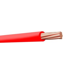 Conductor eléctrico unipolar THW-90, 14AWG 750V rojo, Celsa