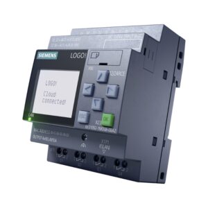 Módulo PLC Logo! 12/24rce 8di (4Ai ) y 4do Dig 12/24vdc c/display, 6ED1052-1MD08-0BA2, Siemens