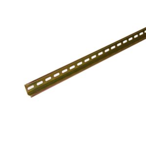 Riel din simétrico ranurado 35x7.5x1mm x 2m estándar, TKL