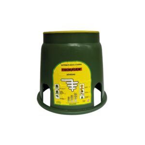 Bóveda de puesta a tierra PVC ver/amar, Thorgem