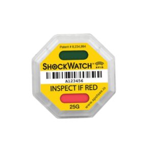 Indicador de impacto para embalaje ShockWatch 2-25g,  SpotSee