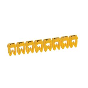 Marcador para Cable 14-12AWG (2.5-4mm) rollo x 1000 und letras, EC-1-L