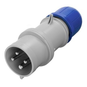 Enchufe industrial aéreo 3x16A+T, 250V IP44 9H optima, 213.1634, Scame