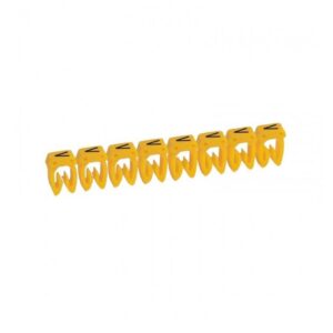 Marcador para Cable 14-12AWG (2.5-4mm) rollo x 1000 und letras, EC-1-V