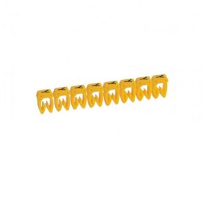 Marcador para Cable 14-12AWG (2.5-4mm) rollo x 1000 und letras, EC-1-Y