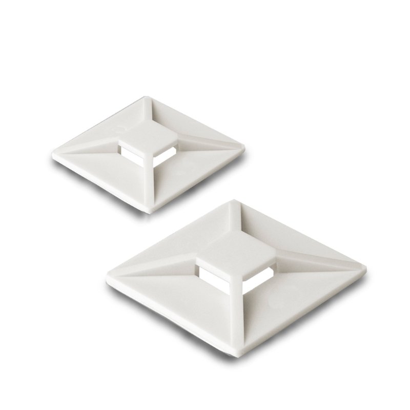 Portacintillo Adhesivo Blanco 20x20mm (100und), MG-20