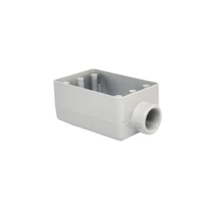 Caja Condulet de Aluminio Rectangular Tipo SF, 1/2" Sin Tapa, 56120/100, Tramontina