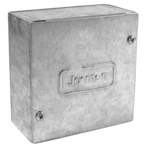 Caja metálica lisa 100x100x50mm (1.5mm), Jormen